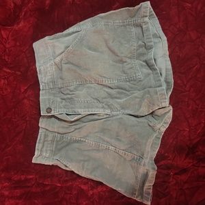 Corduroy shorts